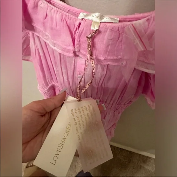 LOVESHACKFANCY CLASSIC HAND DYED DRESS - Picture 4 of 6